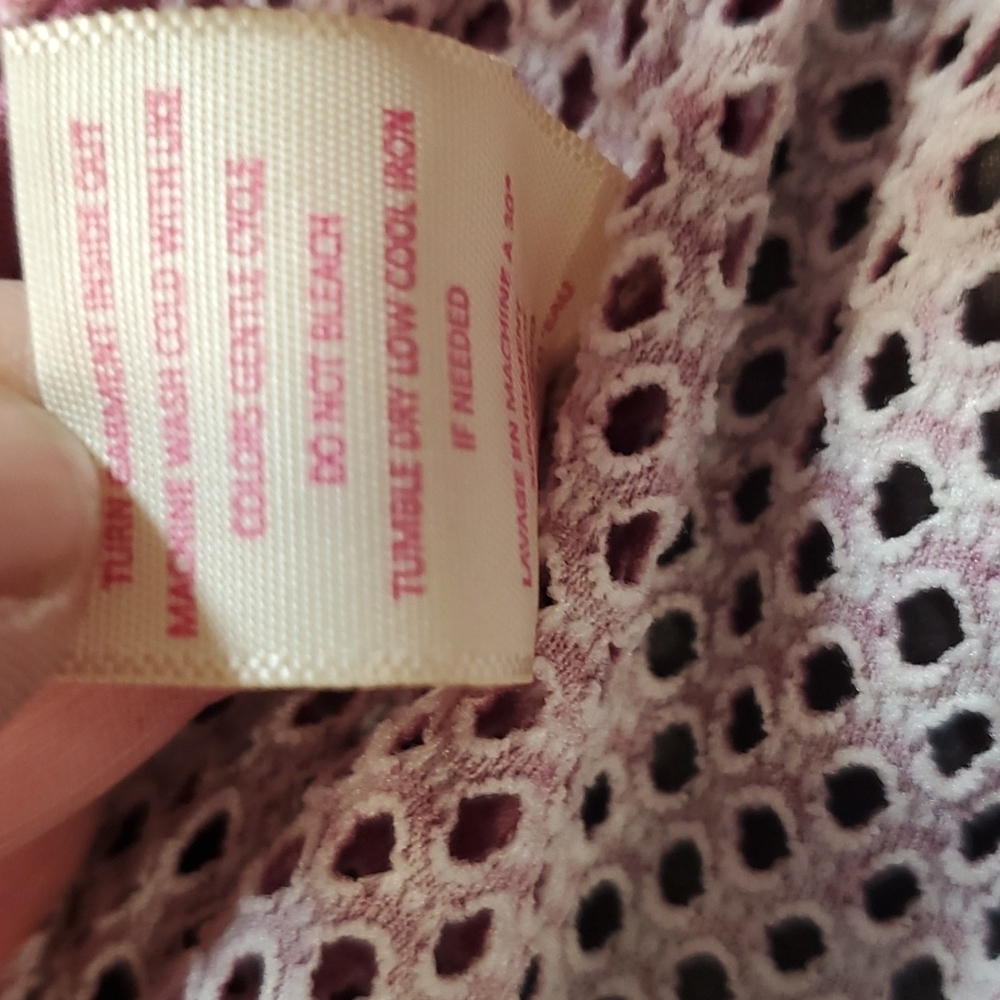 Rhonda Shear Retreat Pink Cover-up SZ LG - Picture 7 of 9